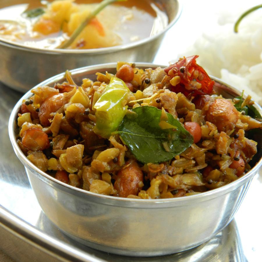 Raine's Curry Jackfruit with nuts